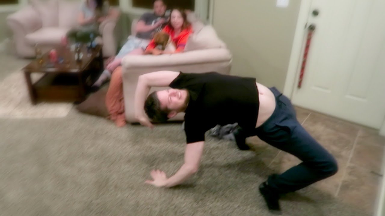 BACK HANDSPRING FAIL!