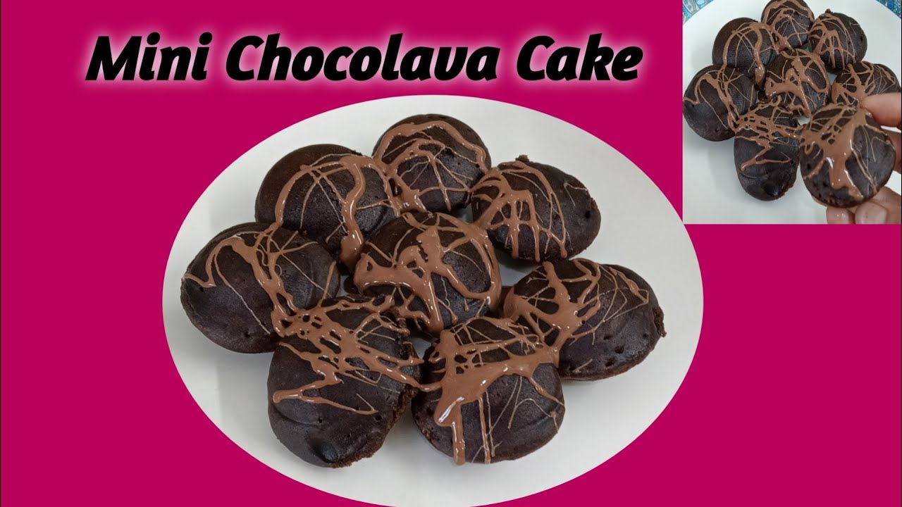 Mini Chocolava Cake Recipe Easy Way Must Try It 😋/How to make at home ...