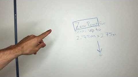 SCRIBIT Installation - finding your ZERO POINT using the A1 and A2 indicators