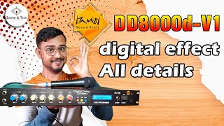 Dd8000V1 Digital Delay-Revrb Voice Processor Hamid Soundcraft Soundtech