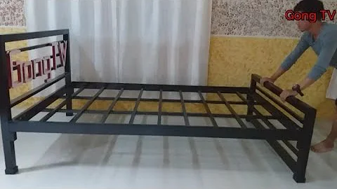 how to cover up metal bed frame