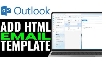 How to Add HTML Email Template in Outlook 2025 (QUICKLY)