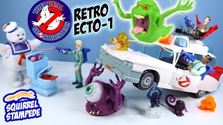 The REAL Ghostbusters Ecto-1 Retro Action Figures Review