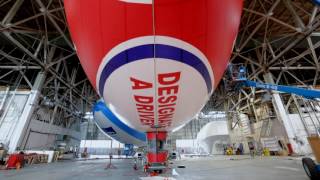 Time-lapse video of the Budweiser blimp