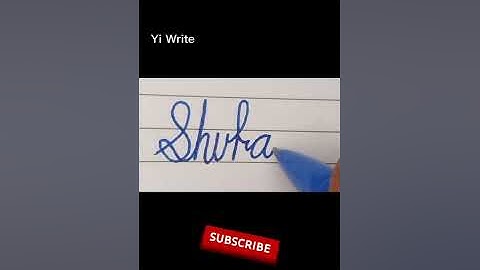 Shifana- Beautiful name in  in Cursive writing| Cursive Writing for beginners|#shorts
