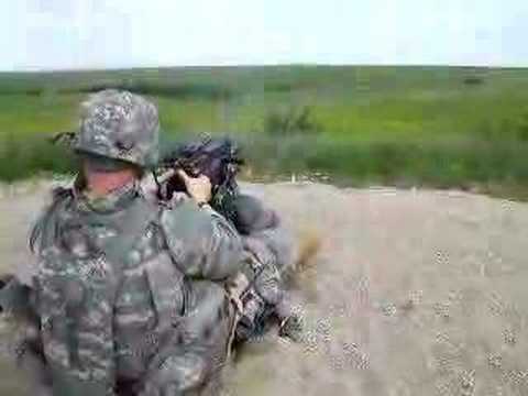 MK19 Grenade Launcher shoot.