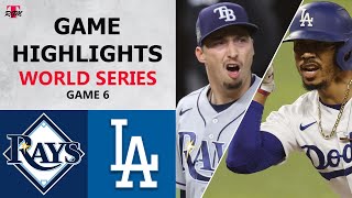 Tampa Bay Rays vs. Los Angeles Dodgers Game 6 Highlights | World Series (2020)