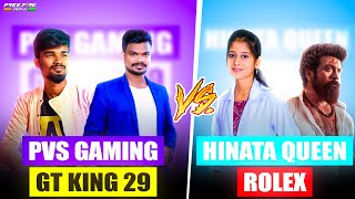 😂 GAMING TAMIZHAN x PVS vs HINATA X ROLEX ONE TAP PLAYER | Funny Clash Squad Tips & Tricks