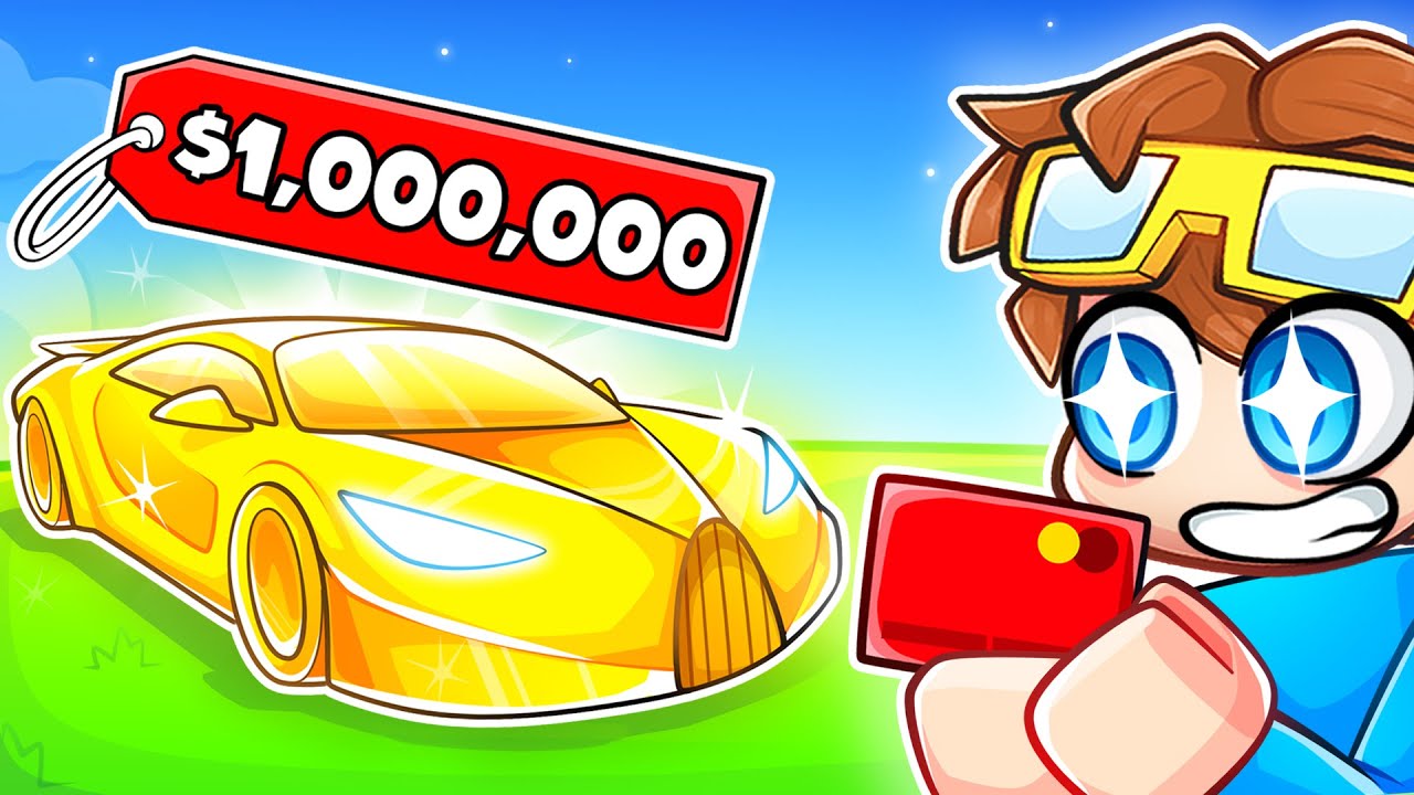 $1 vs $1,000,000 CAR in Roblox!