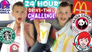 Letting the Person Ahead of Me Choose My Food For 24 Hours Challenge