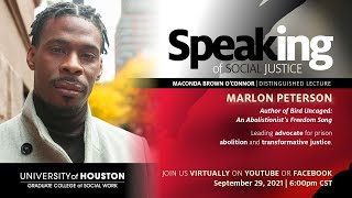 Speaking of Social Justice with Marlon Peterson
