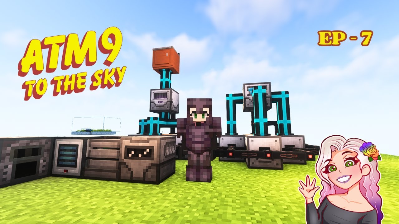 Minecraft All The Mods 9 To The Sky - Episode 7 (Machines and Building ...