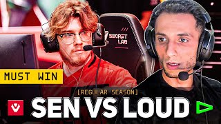 PLAYOFFS on the LINE! | FNS Reacts to Sentinels vs LOUD (VCT 2024 Americas Stage 1)