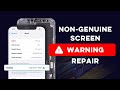 كيفية إزالة تحذير الشاشة غير الأصلية لجهاز IPhone 11 12 من Aftermarket Screens 