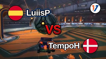 Rocket League 1v1 Showmatch: LuiisP vs TempoH | High-Level Gameplay | First-Ever Faceoff