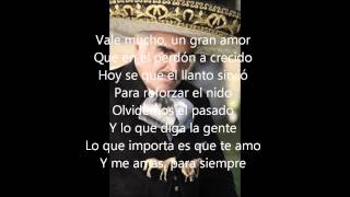 Para siempre vicente fernandez letra chords