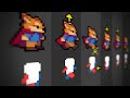 Animations for an Action RPG Character - Pixel Art Breakdown