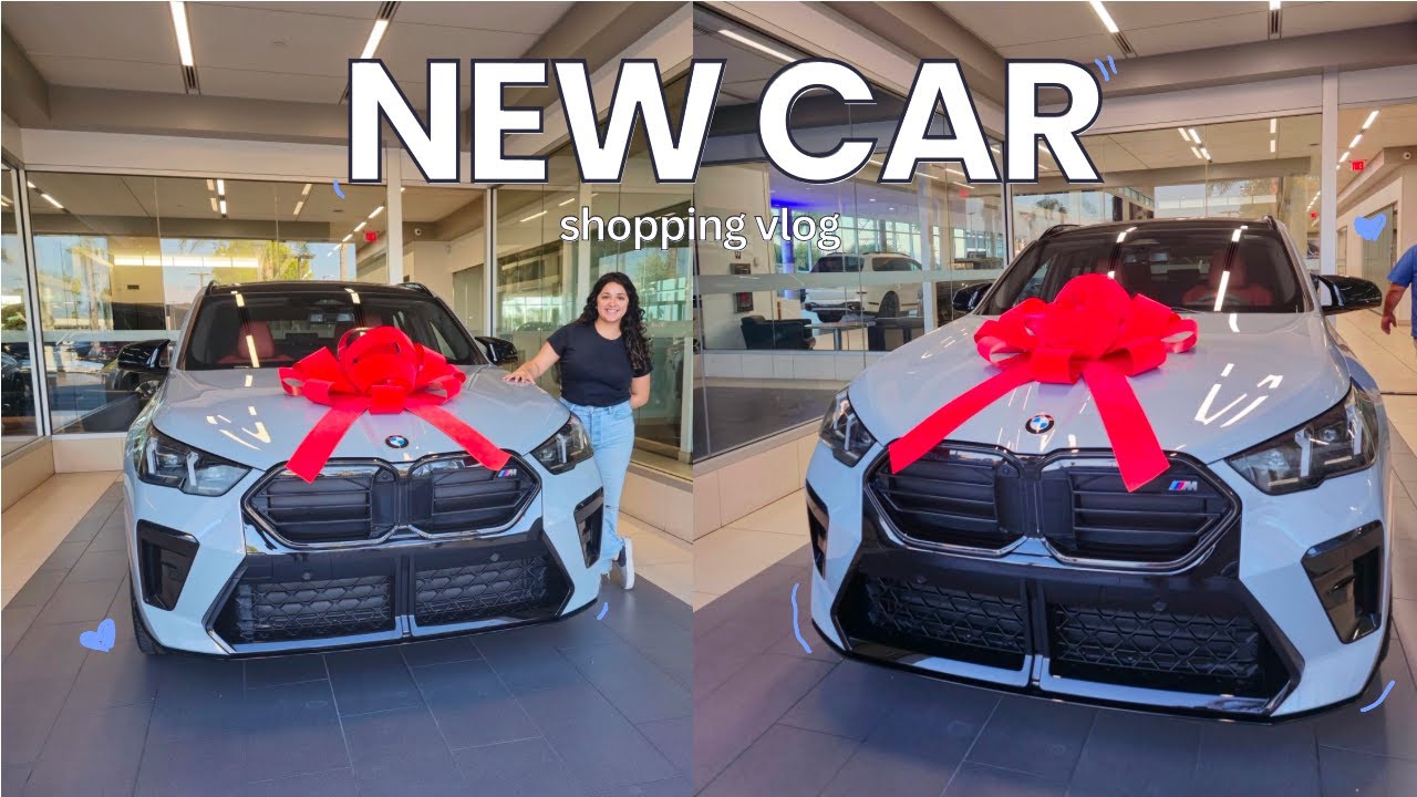I BOUGHT A NEW CAR!! | 2024 BMW X2 | Shopping Vlog, Test Driving & Lots of Dealerships