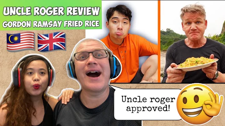 Uncle Roger Review GORDON RAMSAY Fried Rice | REACTION!🇲🇾🇬🇧