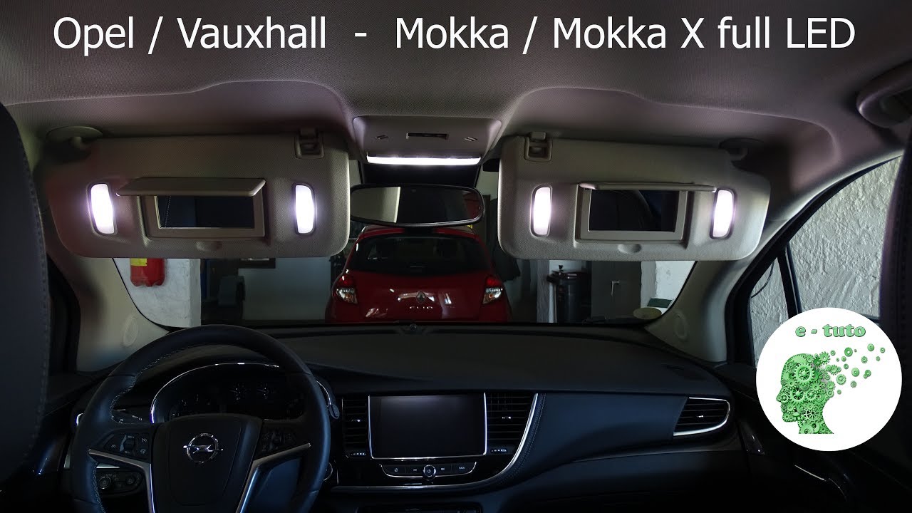 Eclairage Interieur Avec Ampoules Led Sur Opel Mokka X Eclairage Interieur Avec Ampoules Led Sur Opel Mokka X