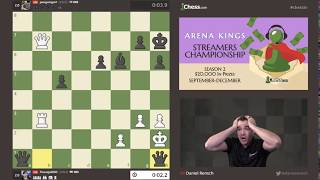 EPIC Bullet Match Between Andrew Tang & Alireza Firouzja In The Arena Kings Streamers Championship screenshot 5