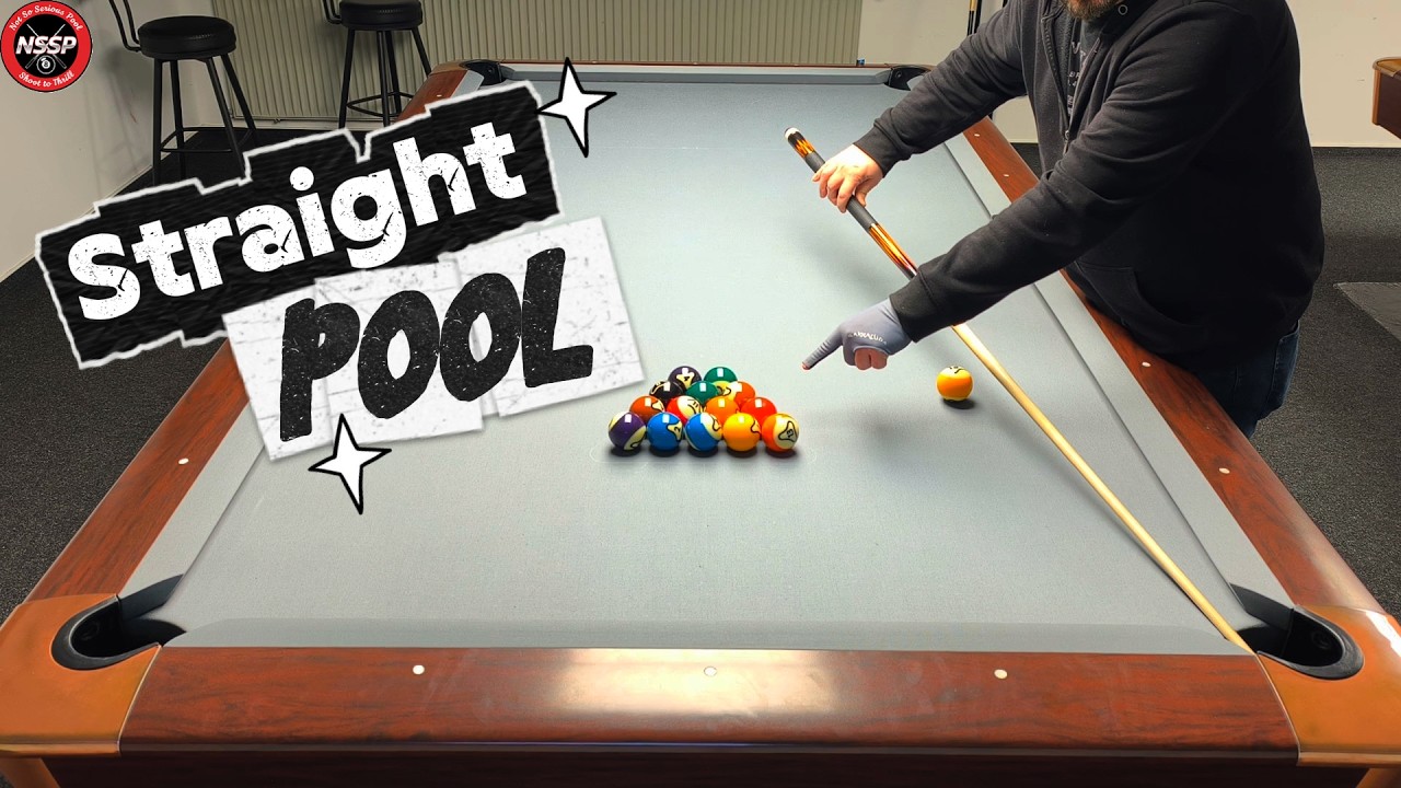 The BEST Training for Every Pool Player! 🎱 Straight Pool Basics (Part 1)