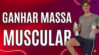 Ganhar massa muscular em casa e perder barriga rápido