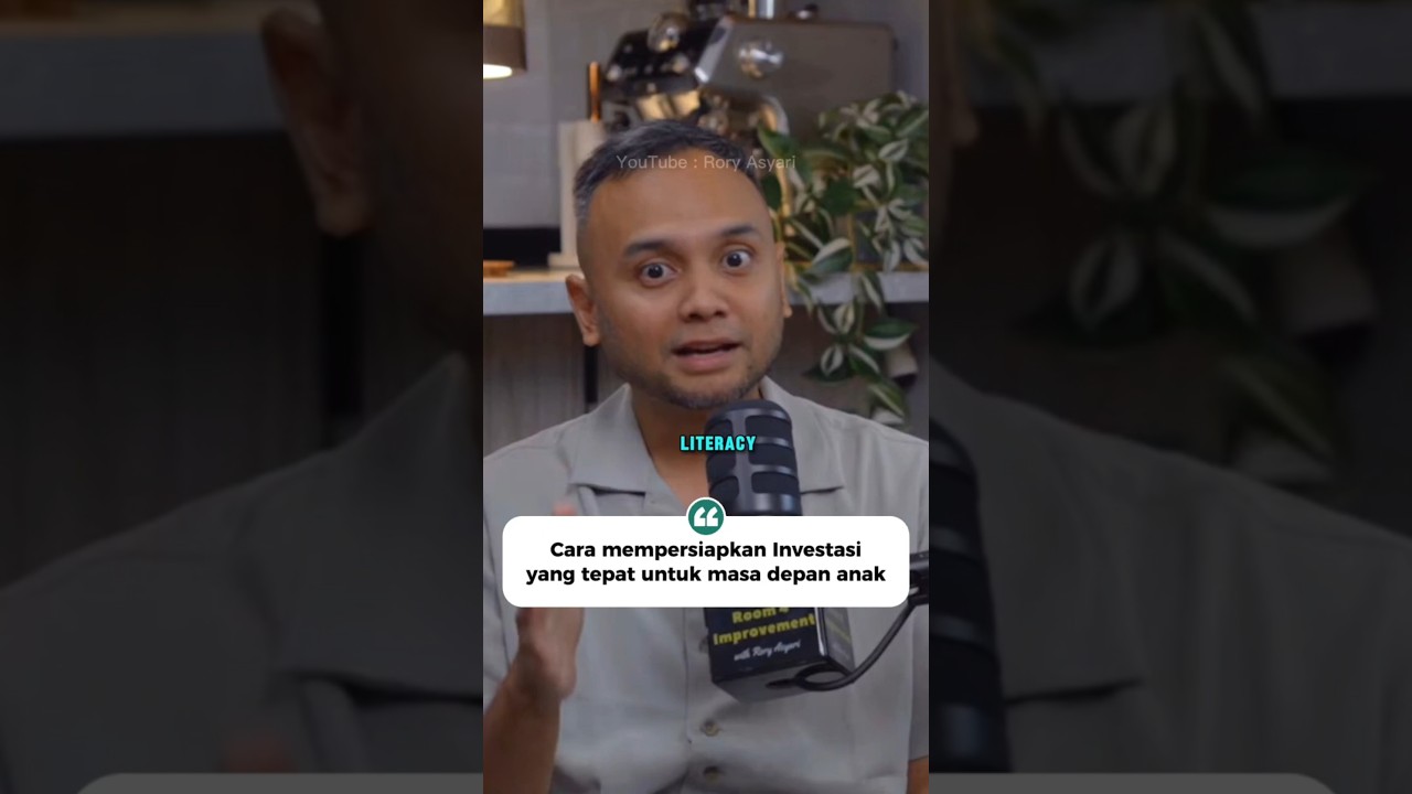 Mendidik anak melek Investasi #podcast #podcastclips #roryasyari