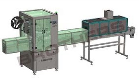 SleevPACK-150  Automatic Shrink Sleeve Applicator with Tunnel