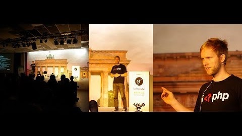 SymfonyLive Berlin 2018 - Tobias Nyholm - Keynote: Symfony without the Framework Bundle
