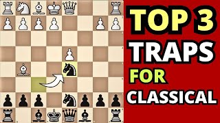 Top 3 Shocking Traps for Classical Chess & Tournaments 😱🔥