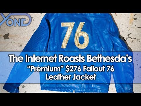 The InteWhere to stay Roasts Bethesda's "Premium" $276 Fallout 76 Leather Jacket