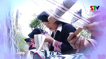 Nghệ thuật tạo hoa văn trên trang phục dân tộc Dao Tiền