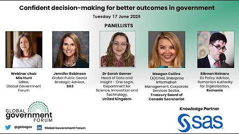 Confident decision-making for better outcomes in government