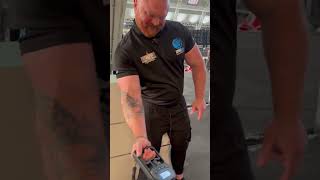 Lyons Den Security grip strength champion - Can anyone beat his score?