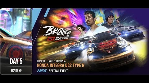 honda integra dc2 type r | brother of Blackridge | Need For Speed: No Limits | day 5