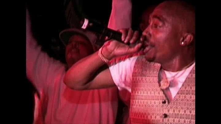 California Love Live version - Live performance video thumbnail