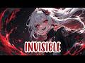 Nightcore – Invisible ⚡  (Lyrics) (Rock Version)
