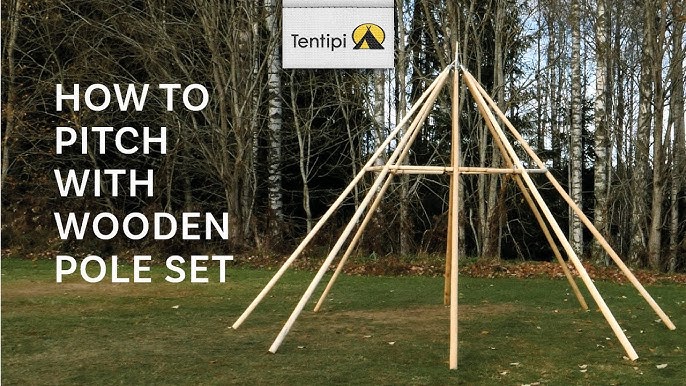 5 Ways To Pitch A Tenipi Nordic Tipi With The Wooden 2024