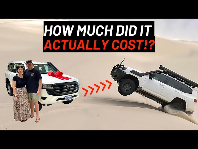 BOG STOCK TO BUILT IN 4 MINUTES  ||  Toyota LandCruiser 300 Series Touring Build  |  TOTAL COST $$$ class=