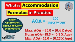 Accommodation & It's Formulas in Clinical Practice.