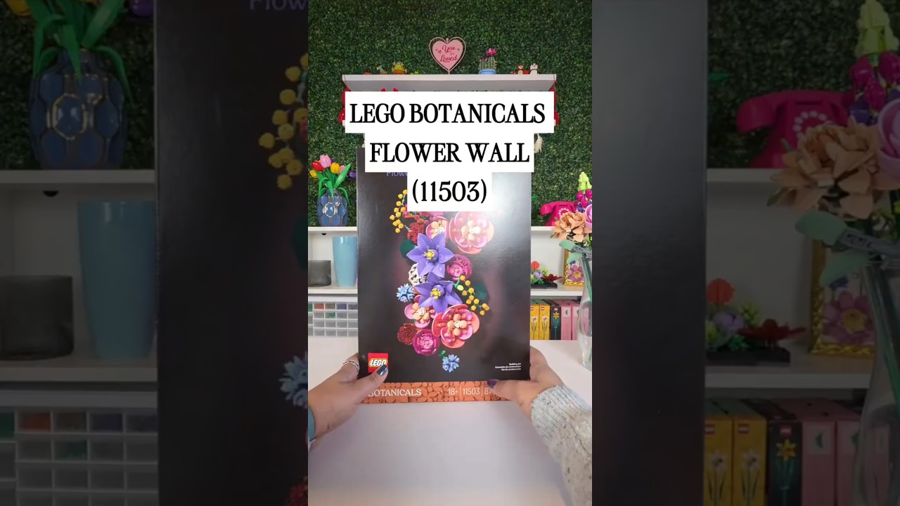 LEGO Botanicals Flower Wall (11503) Review: Designed to Grow