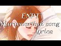 ENPT- Maruvaarthai song lyrics video (use headphones for better experience)❣