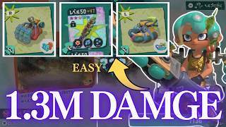 The BEST 1.3M Damage Build | Splatoon Raiders