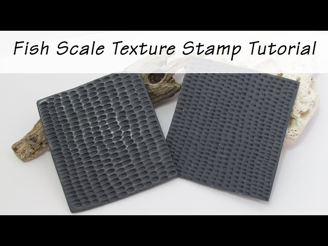 How To Make TEXTURE Stamps For CLAY Sculpting (10 TIPS) 