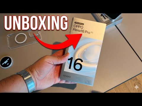 ¡BRUTAL! 📦 Unboxing OPPO Reno16 Pro 5G: ¿El nuevo REY de la gama media?