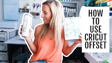 HOW TO USE CRICUT OFFSET | DIY LAYERED VINYL TUMBLERS