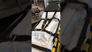 Stryker stretcher straps