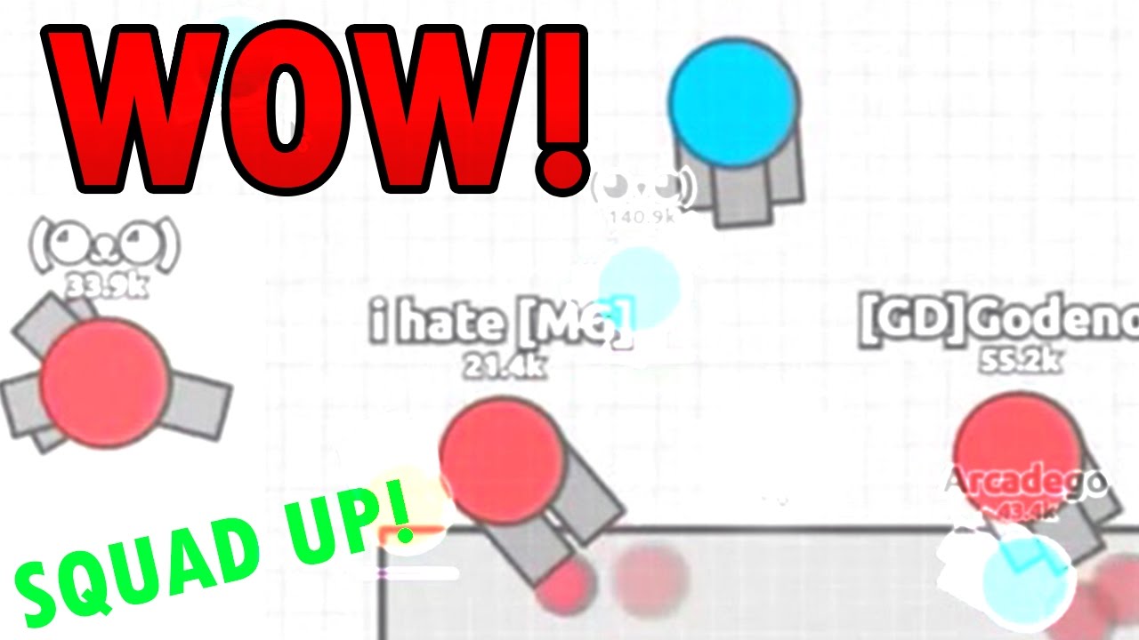 Diep.io: Teaming in MAZE??? Unstopable Power !  (Part I) Teaming In Diep.io