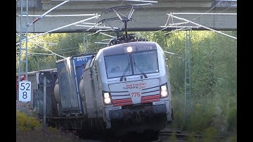 4K | "120Km/h" | High Speed Cargo Train | Vectrons - RTC/MRCE between Munich and Salzburg | 08.2020